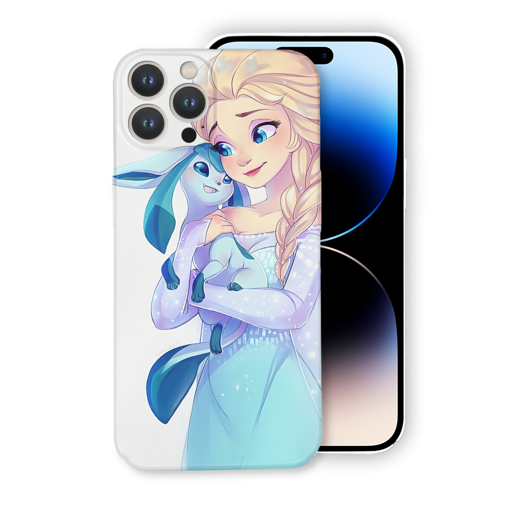 （画像用） アナと雪の女王 アンナ エルサ Frozen Anna Elsa 【iPhone 14シリーズ対応】ハードケース